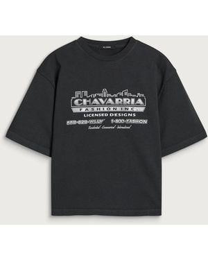 Willy Chavarria Licensed Designs Brava T-Shirt - Black