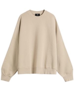 Represent Initial V Notch Sweatshirt - Natural