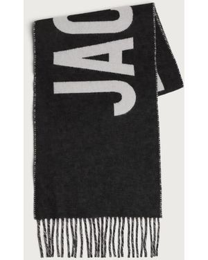 Jacquemus Large Logo Scarf - Black