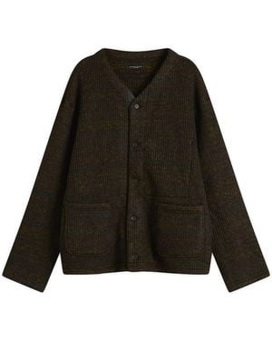 Engineered Garments Nep Knit Cardigan - Black