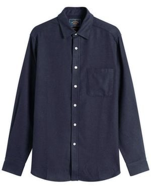 Portuguese Flannel Teca Flannel Shirt - Blue