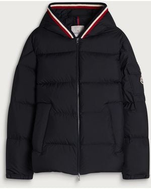 Moncler Lacfroid Knitted Trim Jacket - Black