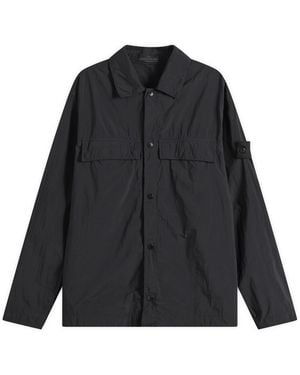 Stone Island Ghost Nylon Smerigliato Shirt Jacket - Black