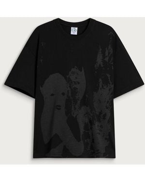 POLAR SKATE X Ebou Sanyang Cuddle Dari T-Shirt - Black