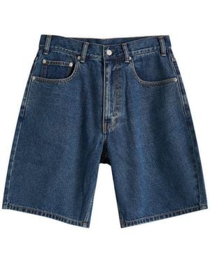 thisisneverthat Washed Denim Short - Blue