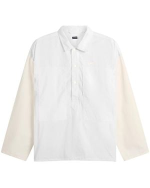 Nanamica Pullover Shirt Jacket - White