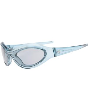 Le Specs X No Problemo Vortex Sunglasses - Blue