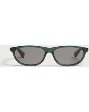 Bottega Veneta Bottega Veneta Bv1497S Slim Ribbon Sunglasses - Grey