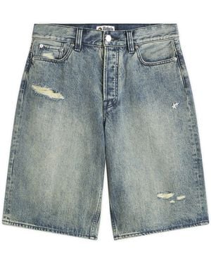 A Bathing Ape Sta Denim Shorts - Blue