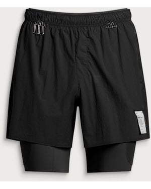 Satisfy Rippy Cordura 8" Shorts - Black