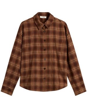 4th & Reckless Tove Check Shirt - Brown