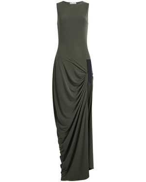 Coperni Taped Suspended Dress - Green