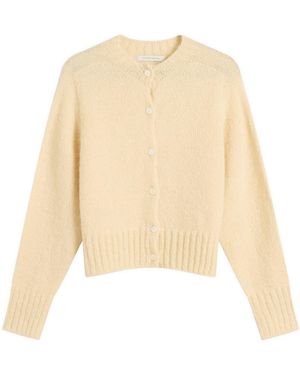 NOTHING WRITTEN Alpaca Knit Cardigan - Natural
