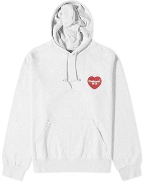 Carhartt Hooded Heart Sweat - White