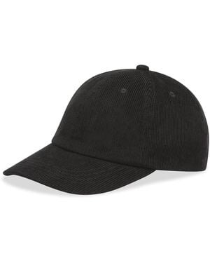 Folk Corudroy Cap - Black
