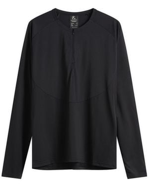 Hiking Patrol X Mammut Light Fl Half Zip T-Shirt - Black