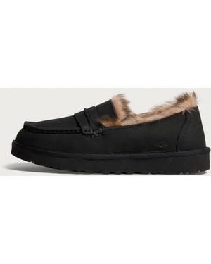 UGG Ellis Nubuck Loafer - Black