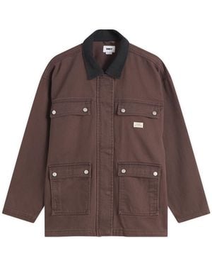 Obey Fritz Jacket - Brown