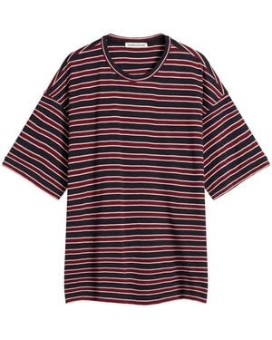 YMC Triple Stripe T-Shirt - Red