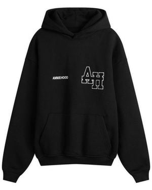 Annie Hood College Hoodie - Black