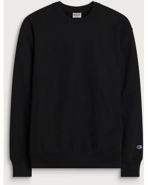 Champion Reverse Weave Relaxed Sweatshirt - Black