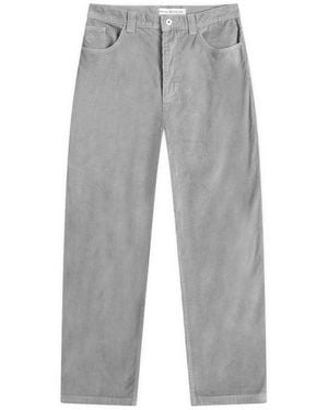 POLAR SKATE Cord Big Boy Trousers - Grey