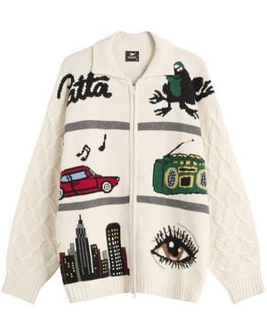 PATTA Perfect Day Knitted Cardigan - Natural