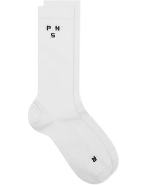 Pas Normal Studios Race Socks - White