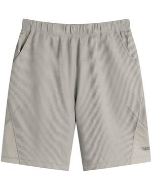 Purple Mountain Observatory Waffle Shorts - Grey