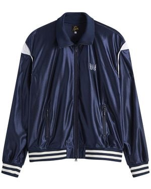 Needles Sateen Track Jacket - Blue
