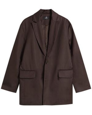 Represent Crimp Blazer - Brown