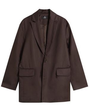 Represent Crimp Blazer - Brown
