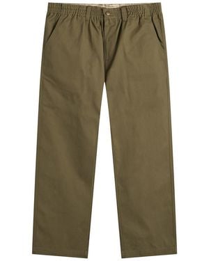 Butter Goods Wide Leg Trousers - Green