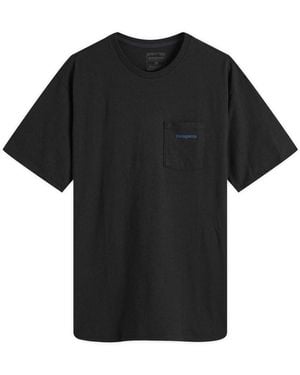 Patagonia M's Boardshort Pocket Responsibili-Tee - Black