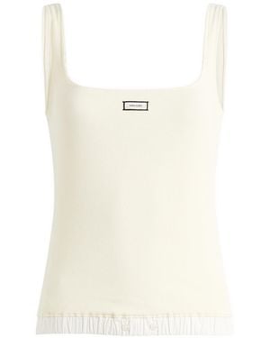 Entire studios Lounge Tank - White