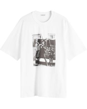 YMC Superkids Triple T Shirt - White