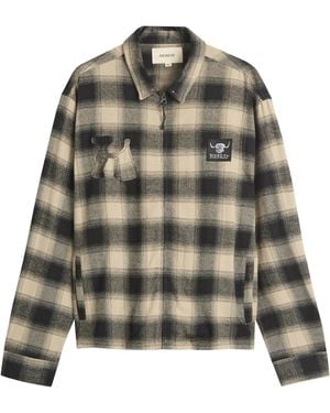 Heresy Fog Zip Shirt - Green