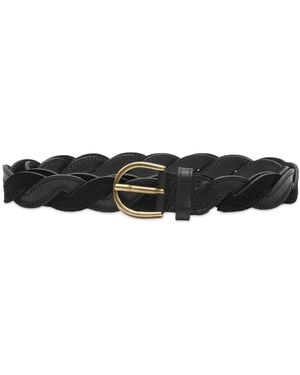 Drole de Monsieur Drole De Monsieur Woven Belt - Black
