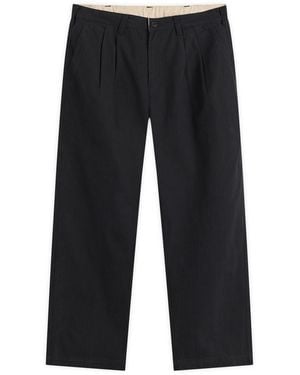Butter Goods Pleated Trousers - Blue