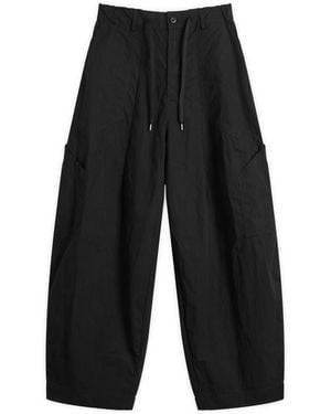 FRIZMWORKS Fold Fatigue Wide Pants - Black