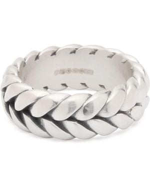 Serge Denimes Laurel Ring - White