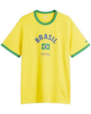 Levi's Brasil Retro Ringer T-Shirt - Yellow