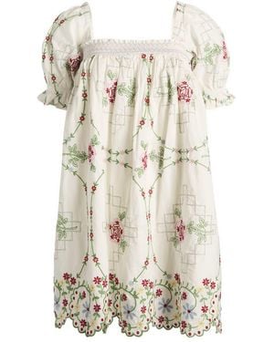 Damson Madder Lulu Mini Dress - Natural