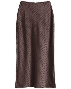 Samsøe & Samsøe Saagneta Long Skirt - Brown