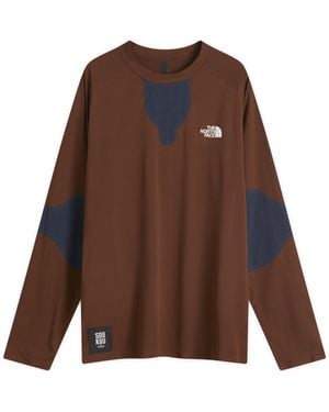 The North Face X Undercover Soukuu Perforated Long Sleeve - Brown