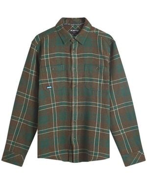 Kavu Big Joe Overshirt - Green