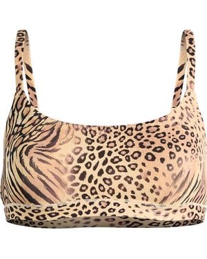 Skims Fits Everybody Scoop Bralette - Metallic