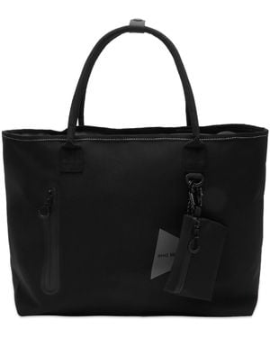 and wander Pe/Co Tote Bag - Black