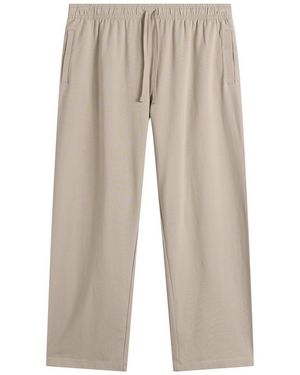 Skims Jersey Lounge Straight Leg Pant - Natural