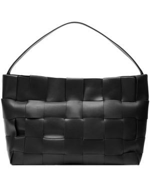 St. Agni Woven Large Tote - Black